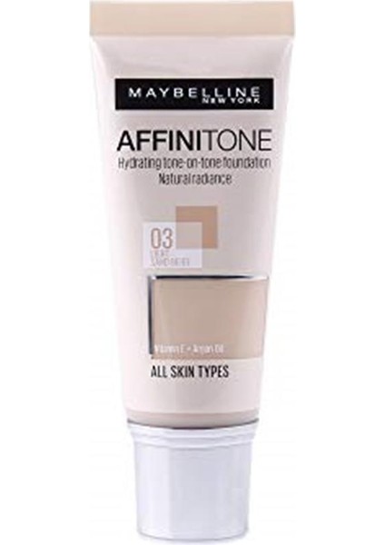 Affinitone Fondöten, 03 Light Sandbeige, 30 mlFondöten