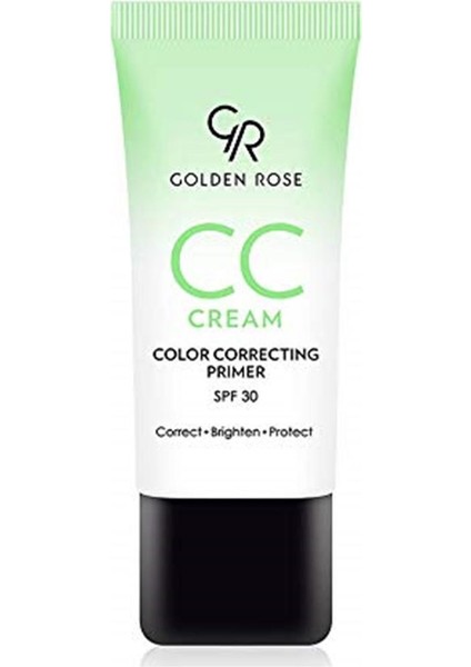 Golden Rose cc Cream Color Correcting Primer Green(Yeşil) 1 Paket  Bb ve cc Krem