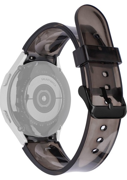 Puluz Samsung Galaxy Watch4 Tpu Kayış Için, Stil: Siyah Toka Siyah (Yurt Dışından)