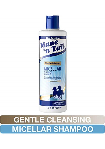 Mane N Tail Micellar & Biotin ve Ne mlendirici Şampuan 331 ml