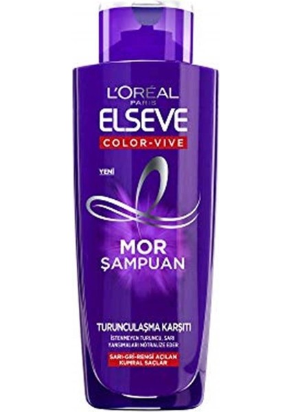 L'oréal Paris Elseve Turunculaşma Karşıtı Mor Şampuan, 200 ml