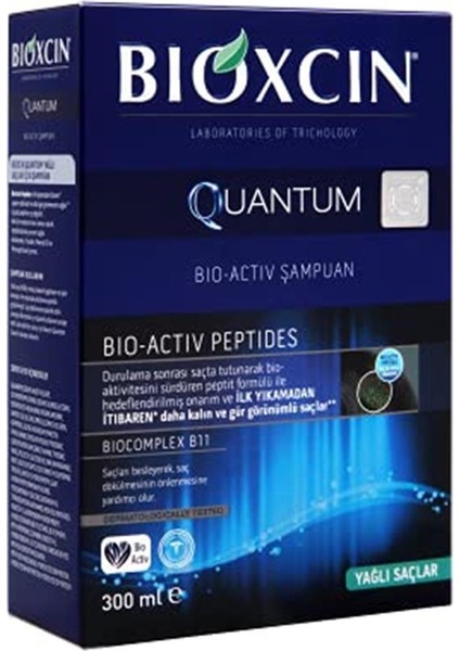 Quantum Şampuan 300 ml Yağlı 1 PaketŞampuan