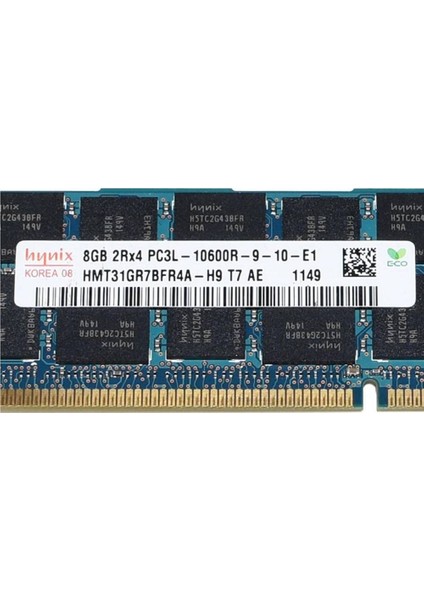 HMT31GR7BFR4A-H9 8GB 1333MHz DDR3 PC3L-10600R Dual R.x4 Sdram Server Ram