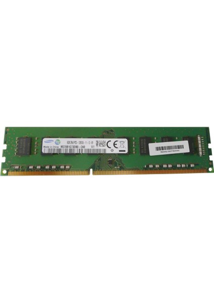 8GB 1600MHz DDR3 CL11 2rx8 Masaüstü Ram (M378B1G73EB0-CK0)