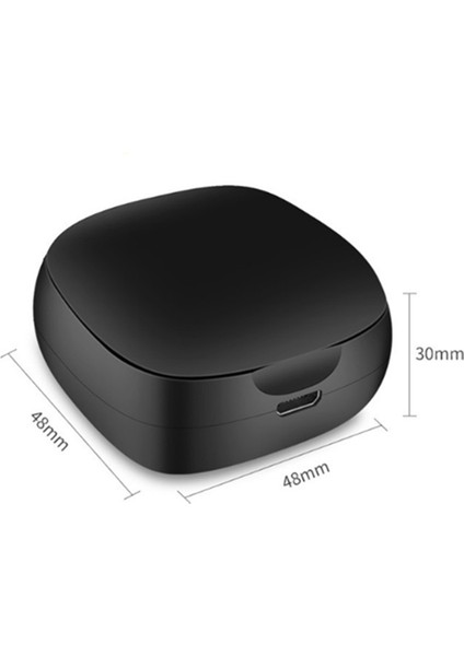 Bluetooth 5.0 Kulaklık Özel Mod Binaural Şarj Kabini-Beyaz (Yurt Dışından)
