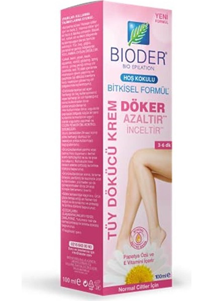 Tüy Dökücü Krem 100 ml (Kadın/normal Ciltler) 1 Paket(1 x 0.2 G) Tüy Döküc