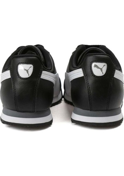 354259 Black / White Unisex Roma Basic Jr