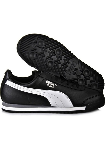 354259 Black / White Unisex Roma Basic Jr