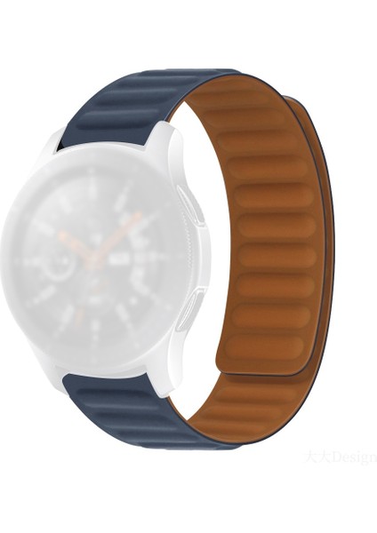 Puluz Samsung Galaxy Gear S3 Için Silikon Manyetik Kayış Indigo (Yurt Dışından)