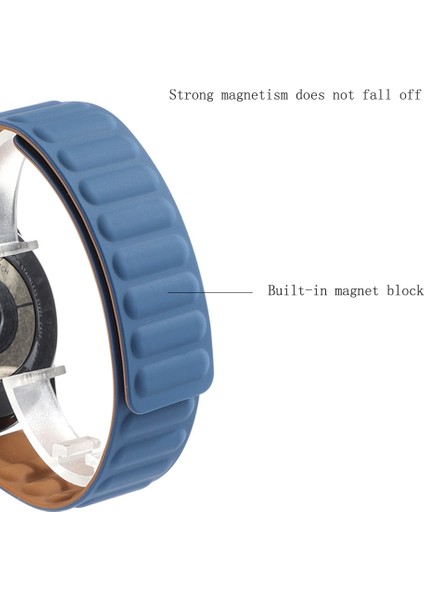 Puluz Samsung Galaxy Live Sm-R382 Için Silikon Manyetik Kayış Koyu Mavi (Yurt Dışından) modelleri