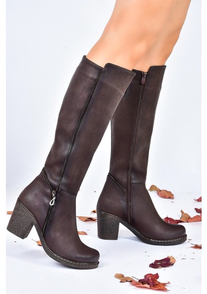 Kalın Topuklu Kadın Çizme G674252009