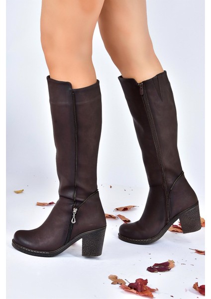 Kalın Topuklu Kadın Çizme G674252009 modelleri