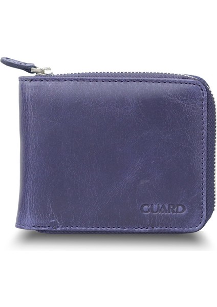 Antik Lacivert Fermuarlı Yatay Mini Deri Cüzdan fiyatları