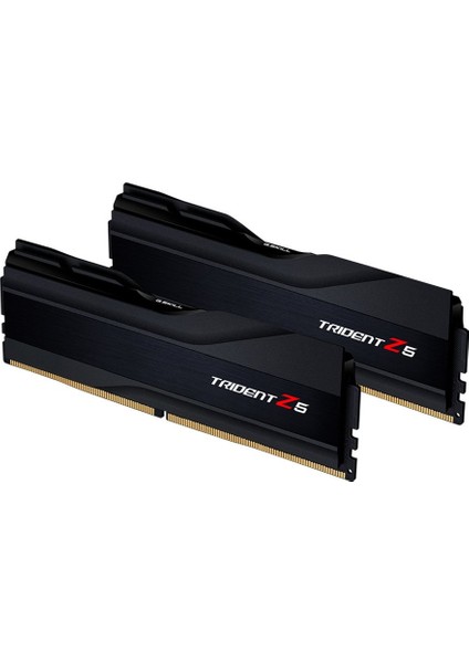 Trident Z5 Siyah Ddr5 6000MHZ CL36 32GB (2X16GB) Dual (36-36-36-76) 1.3V (F5-6000U3636E16GX2-TZ5K) Ram