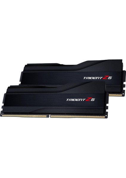 Trident Z5 Siyah Ddr5 6000MHZ CL36 32GB (2X16GB) Dual (36-36-36-76) 1.3V (F5-6000U3636E16GX2-TZ5K) Ram