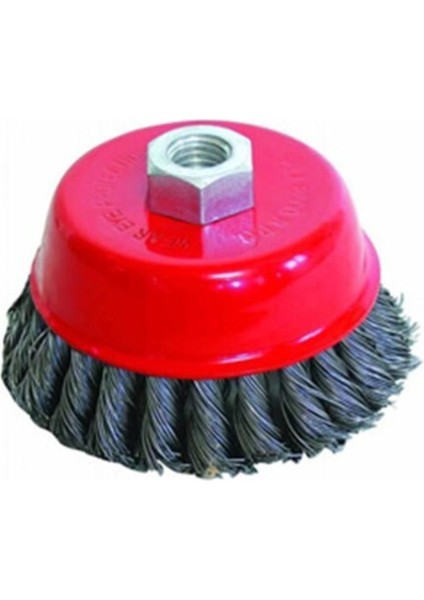 100 mm Burgulu Çanak Tel Fırça Matkap Daire Fırça fiyatları