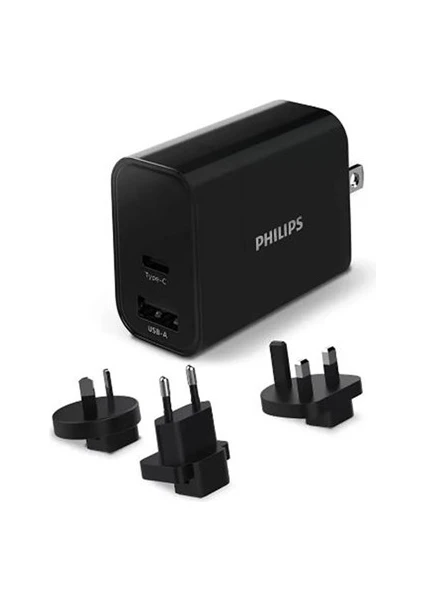 1 Type-C/1 Usb-A 30W Duvar Şarj Adaptörü