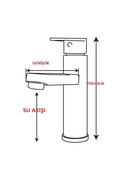 Seramik Desenli Çanak Banyo Lavabo Bataryası Rose Gold