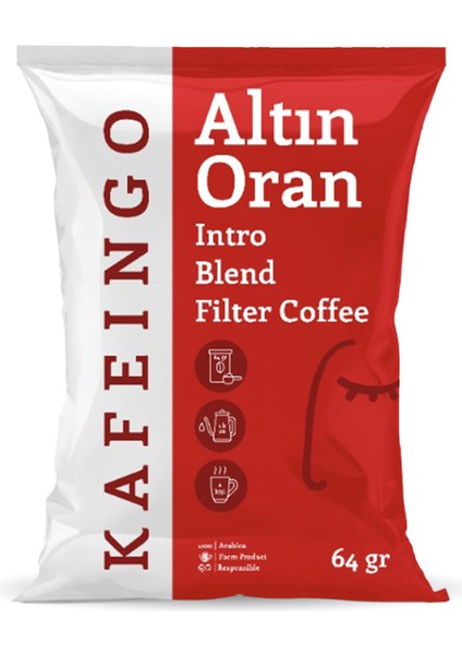 Altın Oran Filtre Kahve - Intro Blend 64 gr