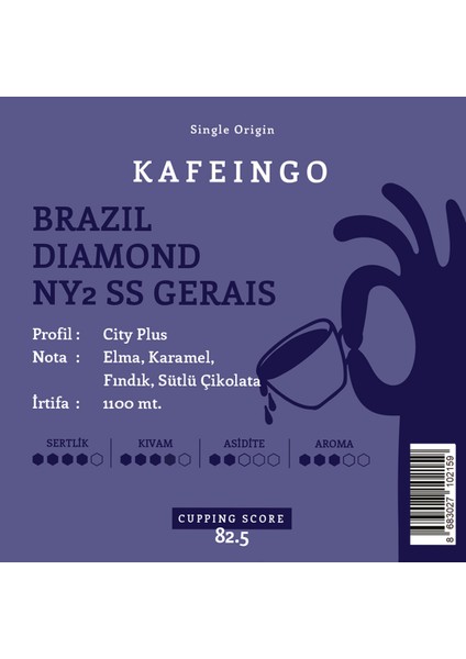 Altın Oran Filtre Kahve - Brazil Diamond 64 gr fiyatları
