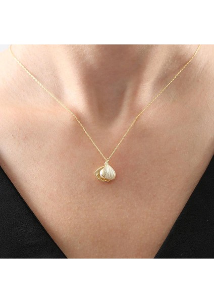 Inci Tanem Gold Renk Flowers Gümüş Kolye fiyatları