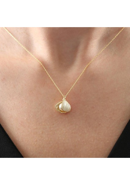 Inci Tanem Gold Renk Flowers Gümüş Kolye modelleri
