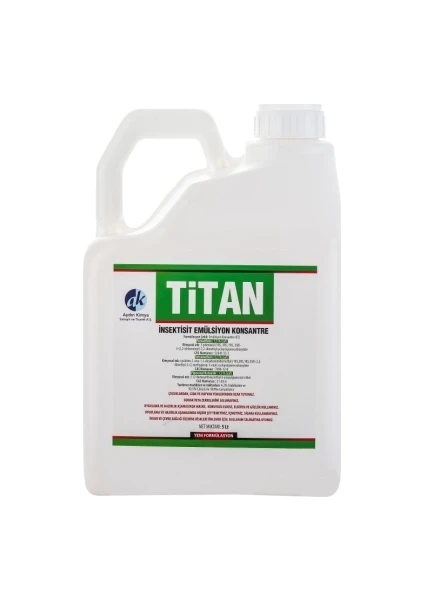 Aydın Kimya (5 Litre) Titan Ec Kokulu Pire Öldürücü