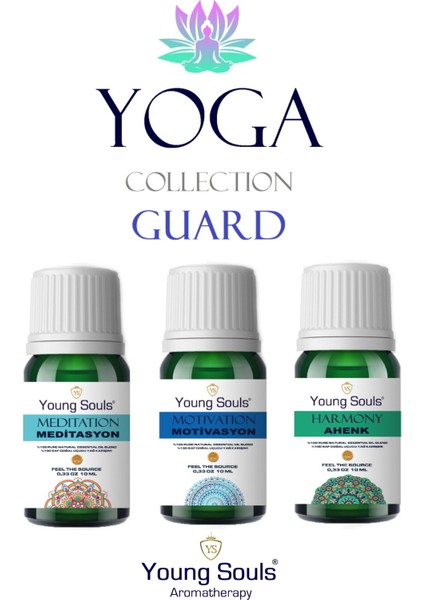 Aromatherapy Yoga Guard Collection Harmony / Motivation / Meditation