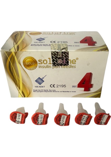 Fine 4mm Insülin Kalem Iğne Ucu