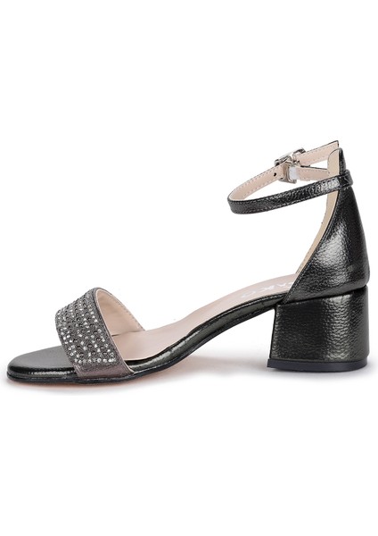 Kiko 761 Vakko Günlük Kız Çocuk 3 cm Topuk Sandalet Ayakkabı Platin indirimleri