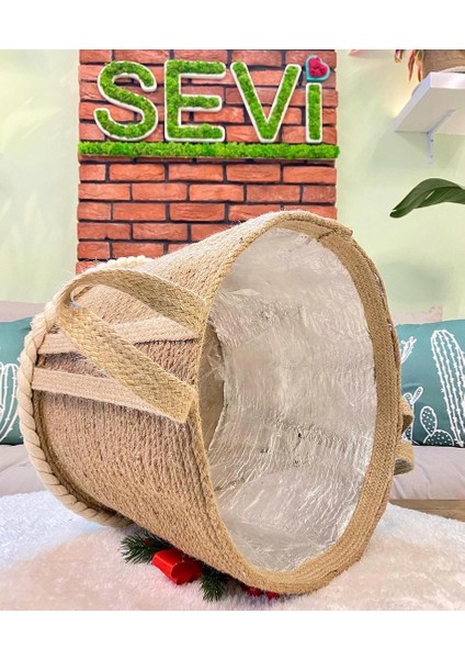 Yılbaşı Konseptli Dekoratif Saksı fiyatları