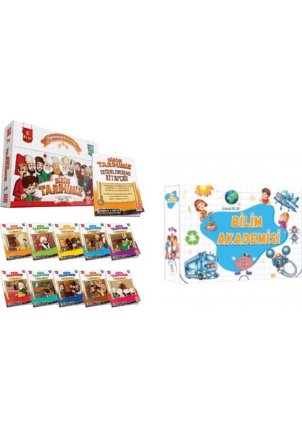 3.ve 4. Sınıflar Için Bizim Tarihimiz 10' Lu Hikaye + Bilim Akademisi (Ciltli)
