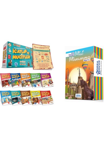 3.ve 4. Sınıflar Için Icatlar ve Mucitler 10' Lu Hikaye+Milli Miraslarımız Tavsiyeli Ürün (Ciltli)