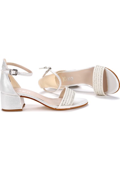 Kiko 761 Vakko Günlük Kız Çocuk 3 cm Topuk Sandalet Ayakkabı
