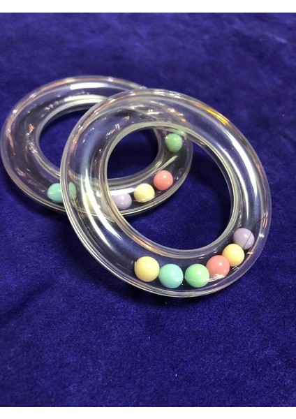 Şeffaf Plastik Bebek Çıngırak 80MM - Bebe Çıngırağı fiyatları