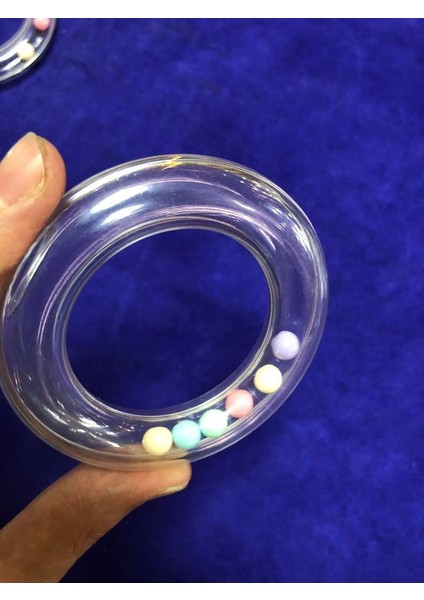 Şeffaf Plastik Bebek Çıngırak 80MM - Bebe Çıngırağı fırsatları