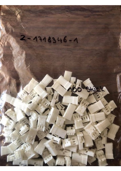 2-1718346-1 Otomotiv Konnektörü 100 Adet Mqs 3pos