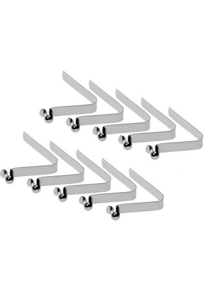 2x 10 Paket Çadır Kutup Kayak Kürek Push Button Bahar Yapış Klipsi Kilitleme Tüp Pin (Yurt Dışından)