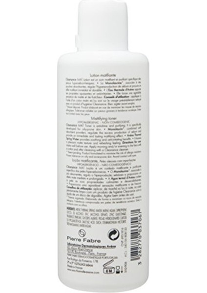 Avene Cleanance Mat Lotion - Yağlı Ciltler Için Matlaştırıcı Etkili Losyon 200 ml 1 P