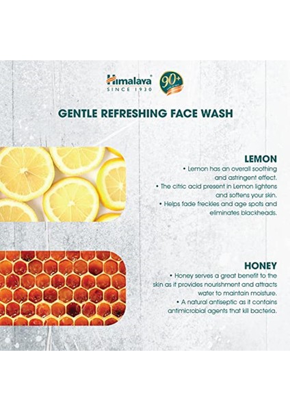 Hımalaya Limon Özlü Yüz Temizleyici- Yağ Dengeleyici, 150 ml 1 Paket (1 x 150 Ml) Kategori: modelleri