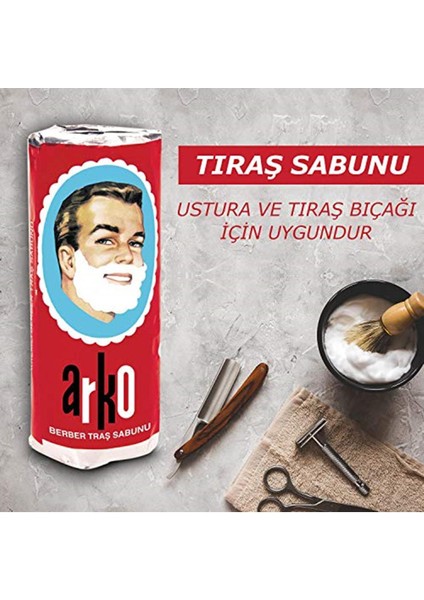 Arko Men Tıraş Sabunu, 75 gr  Banyo Sabunu