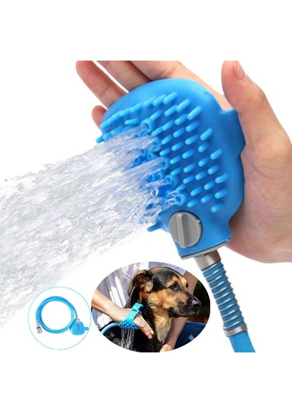Pet Banyo Fırçası Tarak - Mavi (Yurt Dışından) modelleri