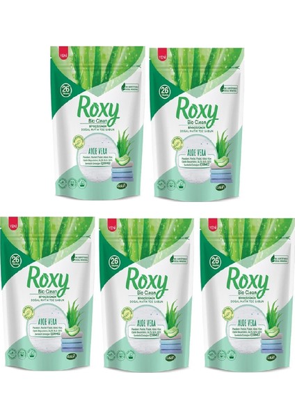 Roxy Sabun Tozu Bioclean Aloevera 800 gr X5