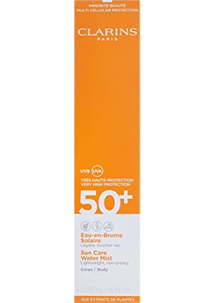 Body Sun Care Water Mist SPF50+ 150 ml Vücut Güneş Bakımı 1 Paket (1 x 1 Adet) Kate fırsatları