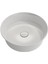 Çanak Lavabo Tezgah Üstü Yuvarlak Vessel 38 cm Parlak Beyaz 1478-001-0125 1