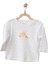 Kız Bebek Civciv Desenli Beyaz Tshirt AC21577 2