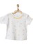 Kız Bebek Civciv Desenli Beyaz Tshirt AC21577 3