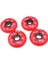 4 Parça İnline Rulo Hokeyi Spor Paten Değiştirme Tekerlek 84A 72 mm (Yurt Dışından) 4
