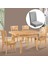 Yemek Sandalyesi Kapakları Yıkanabilir Sandalye Slipcover Çıkarılabilir Koruyucu Açık Gri (Yurt Dışından) 4