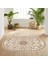 Dijital Baskı Yıkanabilir Kaymaz Taban Oval Halı Rvg7079100150 1